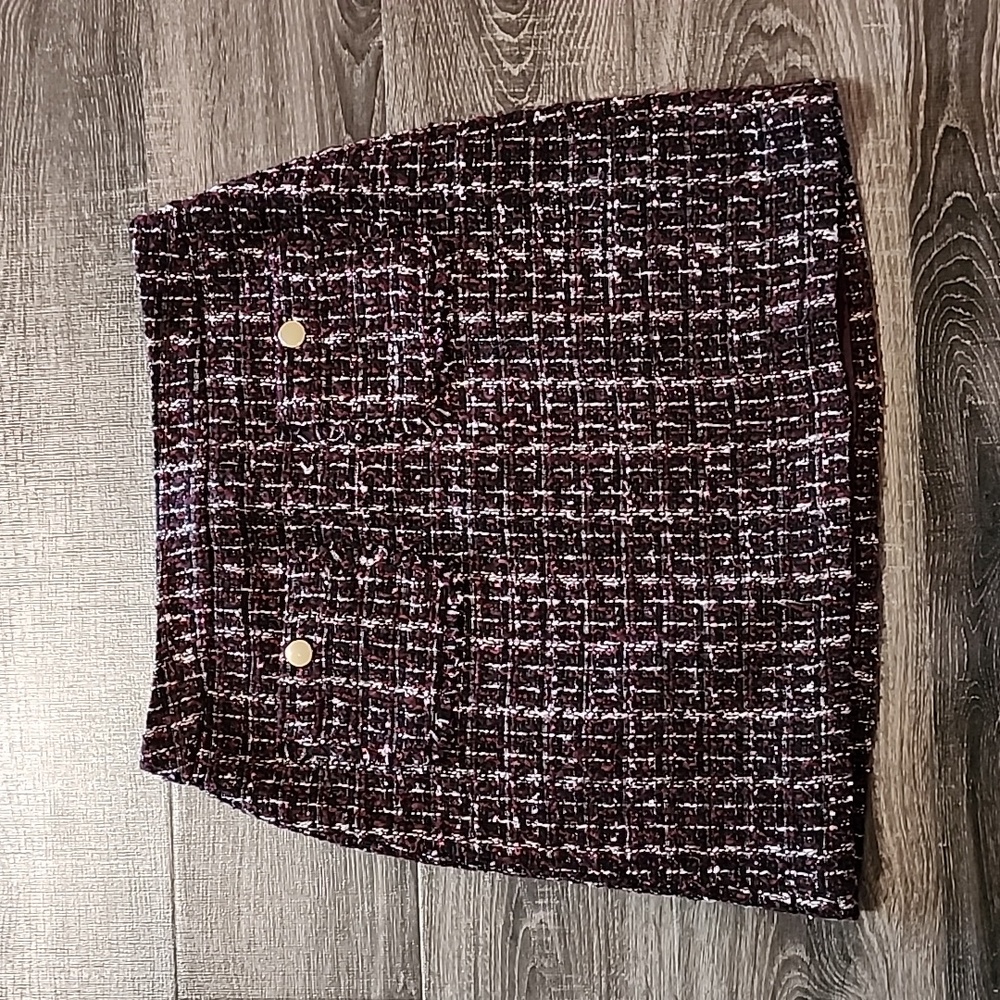 ⛅️ LOFT patch pocket Boucle Skirt ⛅️